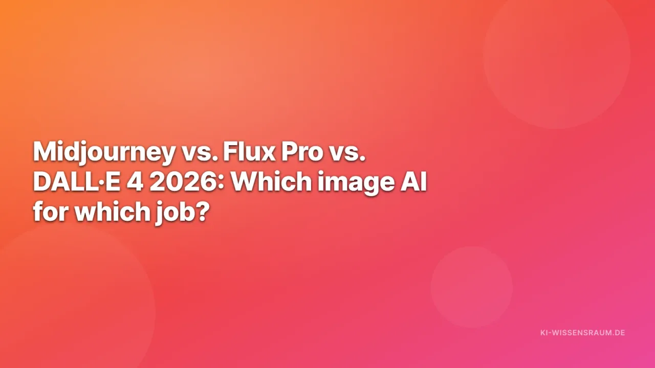 Midjourney v7 vs. Flux Pro 1.1 vs. DALL·E 4 — image AI head-to-head 2026 on pricing, self-hosting and GDPR posture