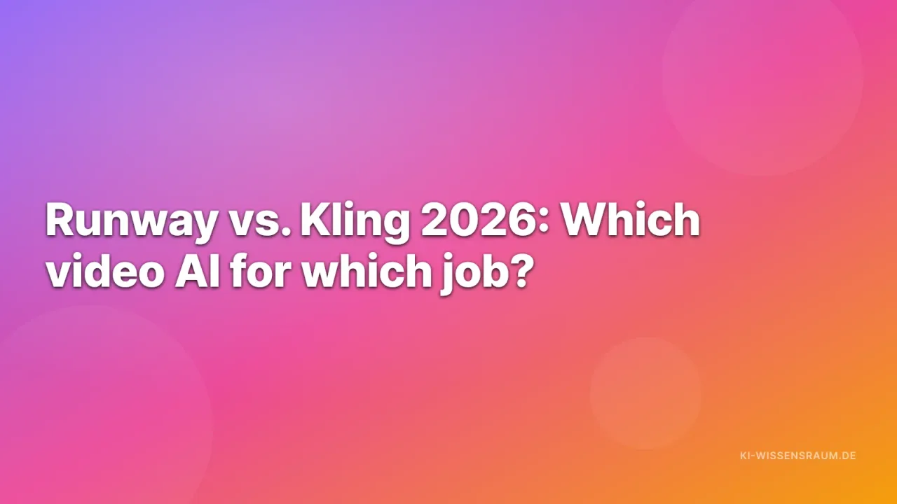Runway and Kling logos in direct comparison