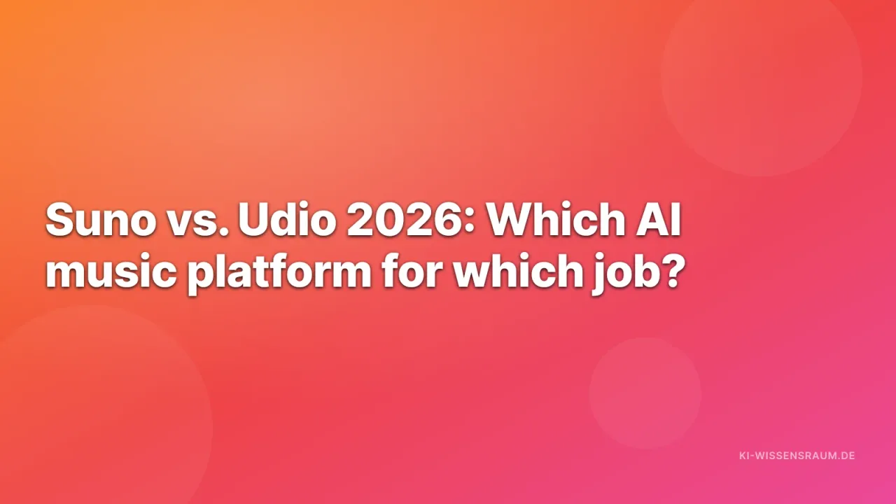 Suno vs. Udio 2026 — AI music generators head-to-head: vocal quality, stem export, track length and commercial use for songwriters and producers