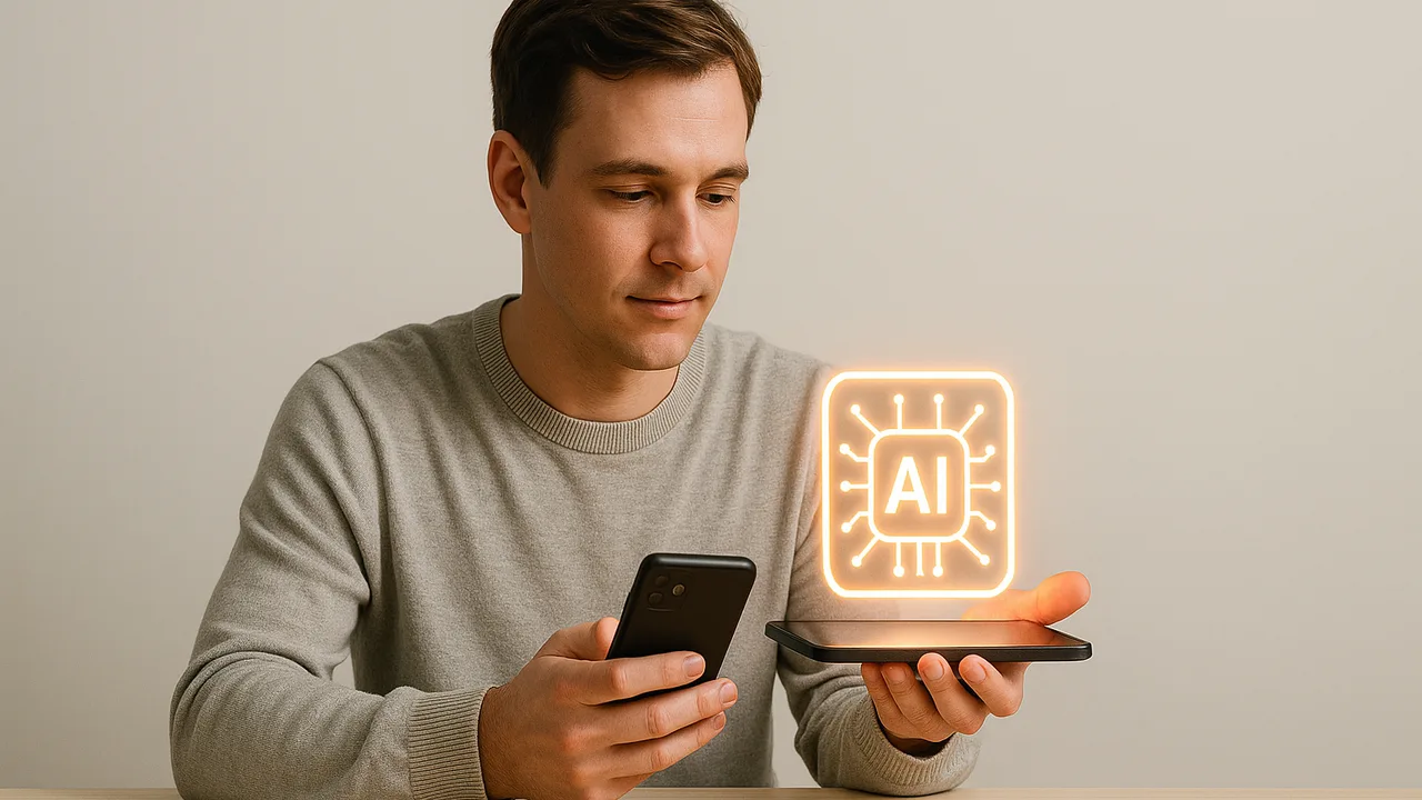 How to Use AI in Daily Life — A Practical Beginner's Guide (2026) — concept illustration: Use AI in daily life: tools for beginners, work and study use cases, prompt rules, privacy — with an…