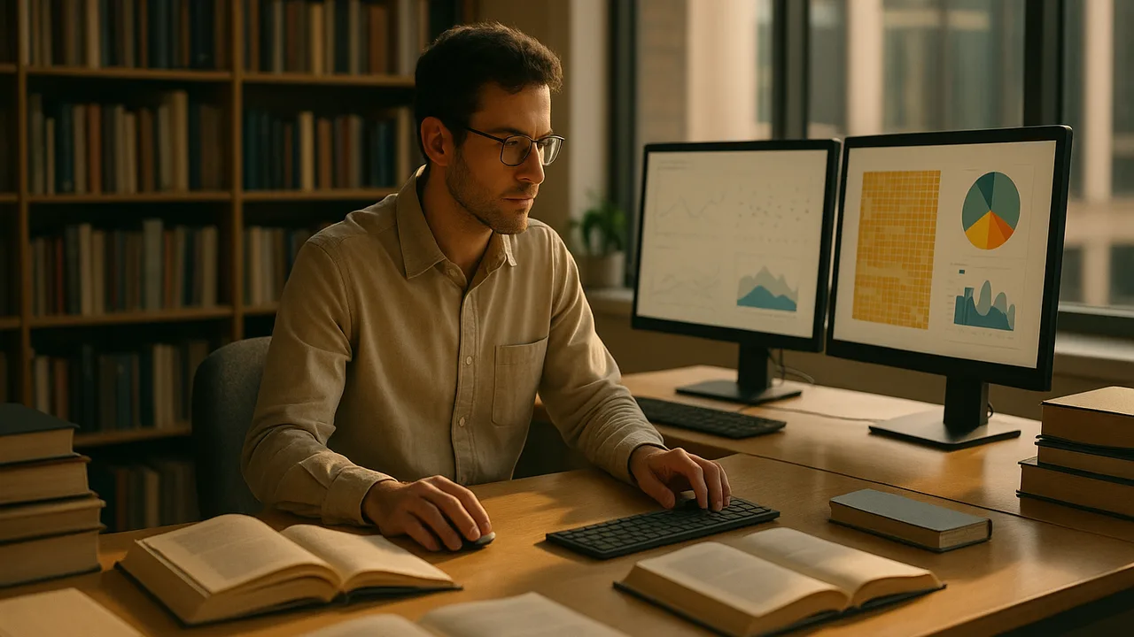 Education & Research — industry hero for AI use case: Adaptive exercises, research literature synthesis, multilingual teacher-student communication: AI assists —…