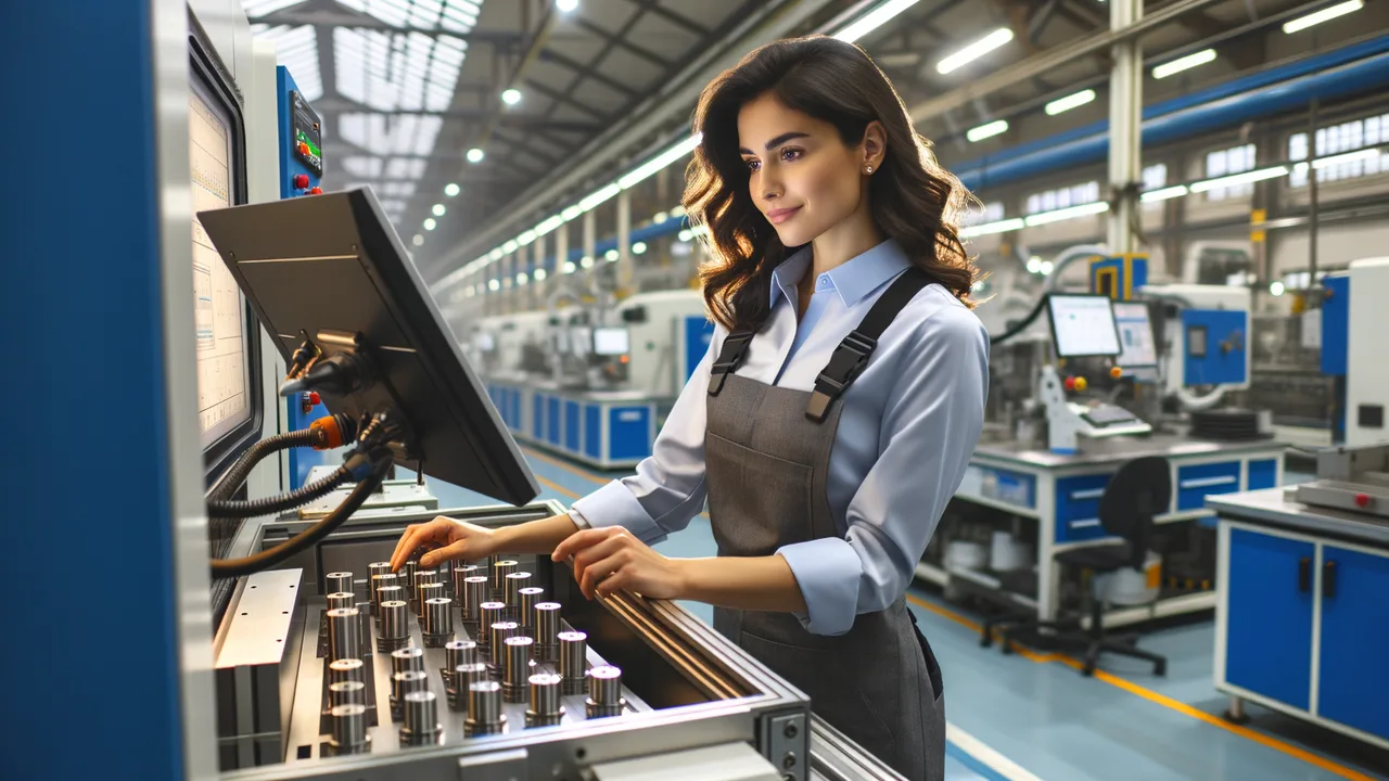 Production & Industry — industry hero for AI use case: Maintenance docs, predictive-maintenance logs, shift handovers and supplier correspondence: AI structures and…
